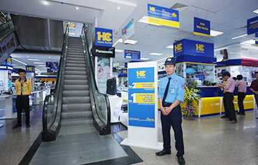 Bảo vệ trung tâm thương mại